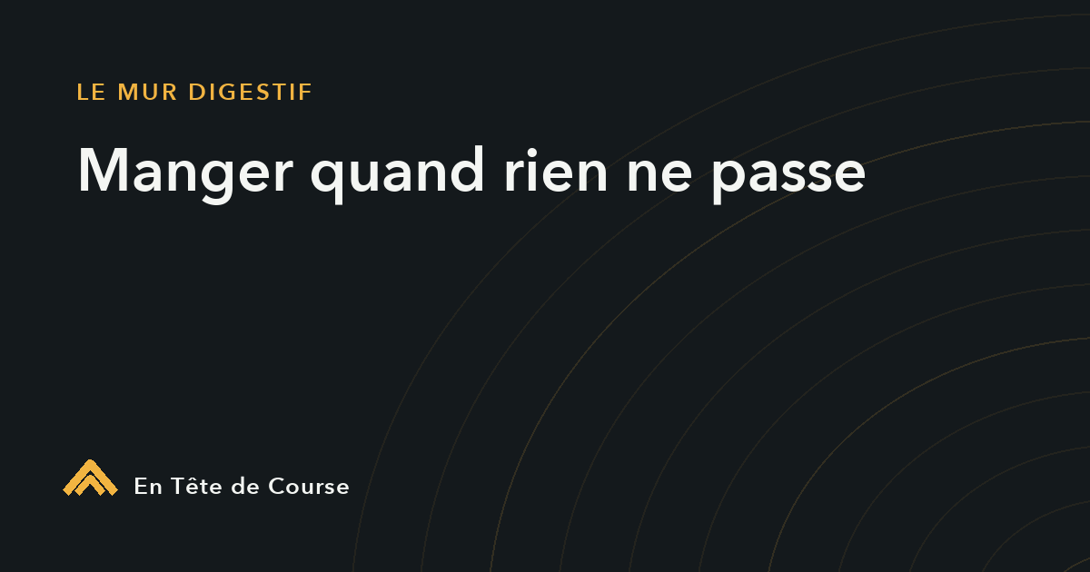 Manger quand « rien ne passe » : gérer le dégoût alimentaire en course